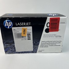 HP CE505XC Black Toner Cartridge OEM Open Box Sealed Toner 05X CE505X LaserJet