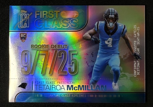 2025 Topps Signature Tetairoa McMillan Base (RAW)