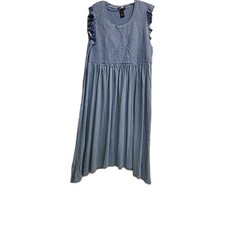 Ladies Design 365 Blue Size 2x Stylish Maxi Summer Dress