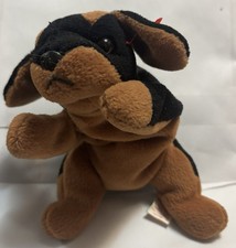 Ty DOBY the Doberman Pinscher Beanie Baby Dog No Hang Tag Retired Fast Shipping