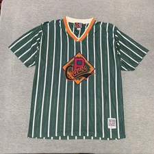 Vintage Pittsburgh Crawfords Shirt Mens Large MLB Baseball Negro Leagues 90s