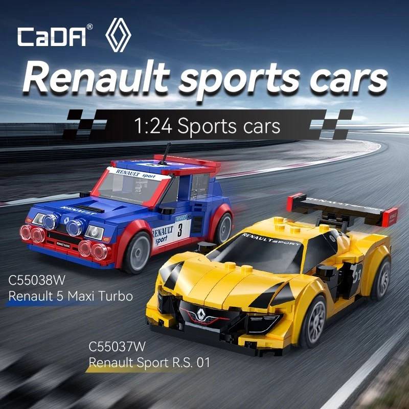 MOC Compatible LEGO - Set de construction voiture Renault RS01 Neuf - Photo 4/4