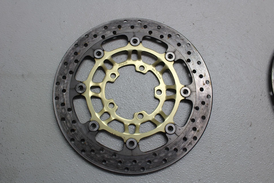 TRIUMPH DAYTONA 675 2006-2008 ROTORES FRENO DELANTERO IZQUIERDO DERECHO DISCOS Foto 2 de 4