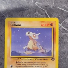 The Pokémon Company Pokémon TCG Cubone Jungle Common 40 HP Basic 50/64 1999