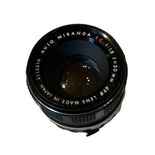 Miranda EC 50mm 1:1.8 Auto Lens 490 2115210 Made in Japan