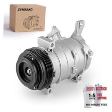 Air Conditioner AC Compressor with Clutch Compatible with Chevy, GMC Models,