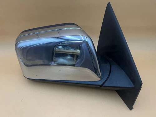 2007-2009 Lincoln MKX Right Passenger Side View Power Mirror Oem Chrome.