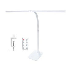 LED Desk Lamp for Office Dorm Home - Eye Caring Desk Light with Timer, Remote...