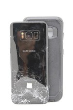 Verizon Samsung Galaxy S8 No Battery Locked Crushed See Description Not Working 