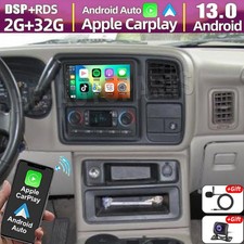 7 Android 13 For Gmc Yukon Xl 1500 2003-2006 Carplay Car Radio Stereo Gps Navi