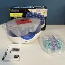 REMINGTON Body Waves Hot Rollers Set H1080i 20 Curlers Clips 2003 NEW IN BOX