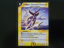 Duel Masters Valkyer, Starstorm Elemental Uncommon DM12 21/55 LP *Read Desc.*