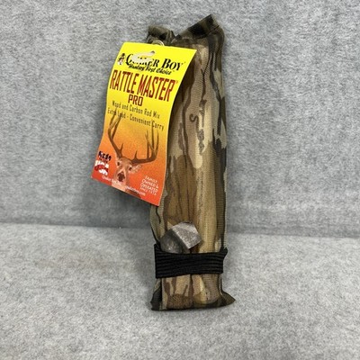 Quaker Boy Rattle Master Pro Game Calls Wood - 92611 - Made in USA NWT