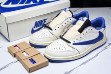 AJ 1 Retro Low OG SP T S Sail Military Blue DM7866-104 Men's Shoe Sizes 4-14