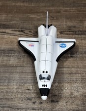 NASA Space Shuttle Discovery Diecast 7.5" Model, Pull-Back Wheels, Toysmith B36