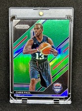 2022-23 Panini Prizm - USA Basketball Chris Paul #2 Green Prizm