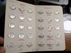 ROOSEVELT SILVER DIMES LOT OF 30 90% SILVER COINS $3 FACE IN OLD OHIO FED ALBUM