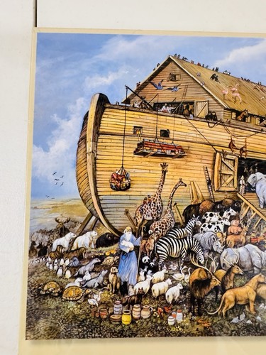 NEW Bits And Pieces Noah's Ark 500 Piece Studio Jigsaw Puzzle Ruane Manning - Picture 10 of 11