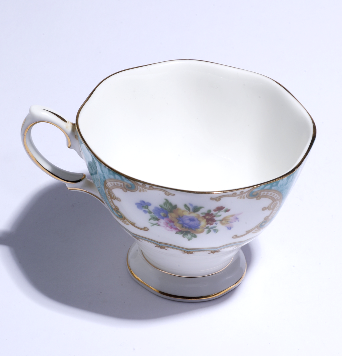 Vintage Royal Albert Lady Ascot fine bone china tea cup and saucer