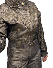 Rara tuta da sci EMMEGI Milos 1 pz | taglia austriaca 38 US 6/8 | vintage anni 90 Glam Apres Ski