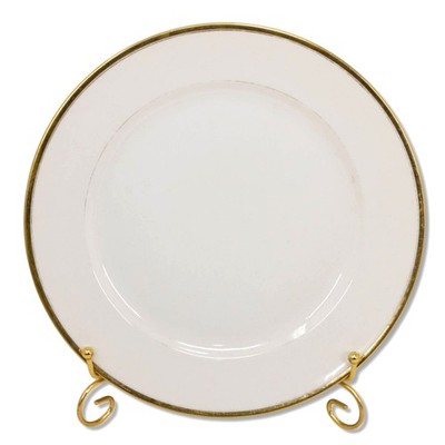 Rosenthal Princess Gold 10.25'' Dinner Plate Ovington Bros Gold on Cream C. 1900