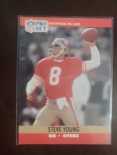 1990 Pro Set - Steve Young #645. 49ers