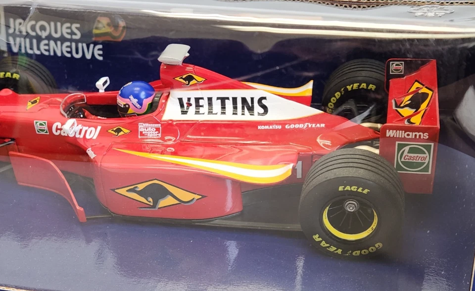 1998 Pauls Model Art Williams Mecachrome FW20 Jacques Villeneuve Formula1 F1 Car - Image 4 of 4