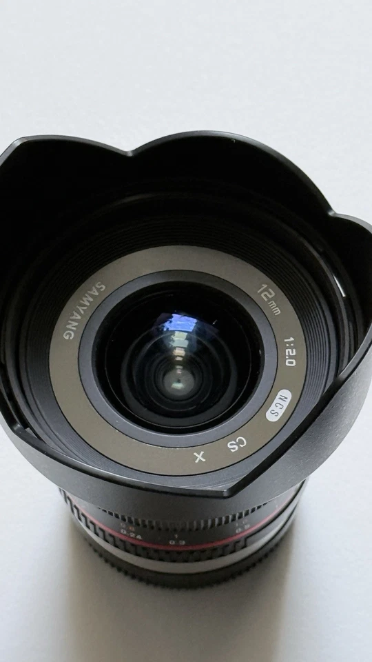 Samyang 12 mm f/2 NCS CS Objectif pour Fujifilm X - Noir - Photo 4/4
