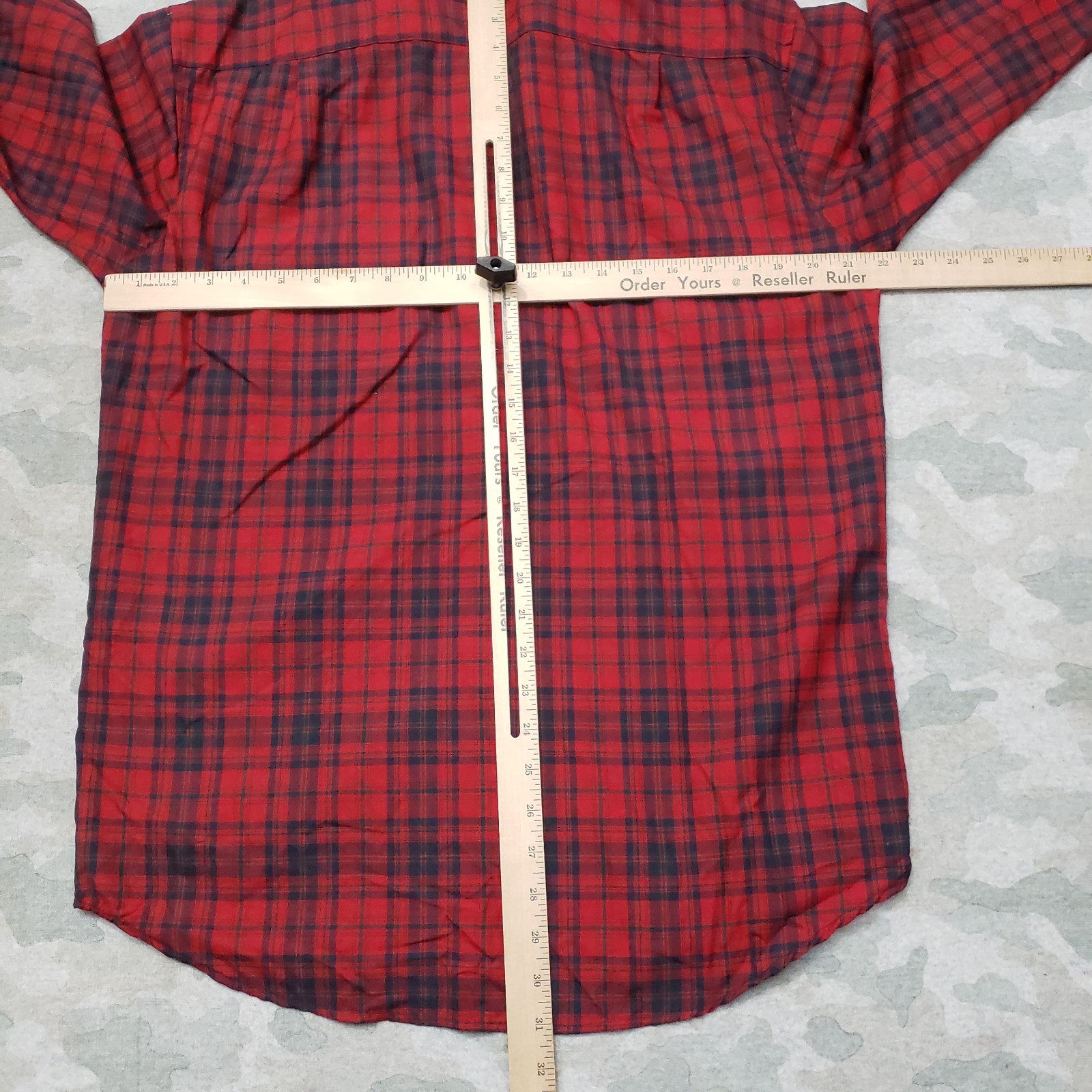 Pendleton Flannel Shirt Men Medium Red Plaid Sir Pendelton Long Sleeve Wool