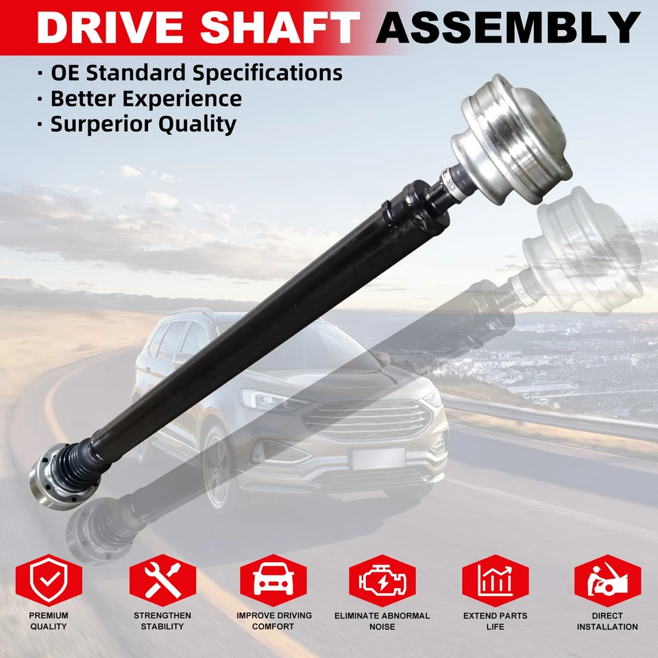 Front Driveshaft Prop Shaft For Jeep Commander Grand Cherokee 2007-2010 938-137 - Изображение 3 из 4