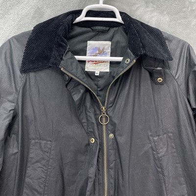 John Partridge Jacket women medium Wax Oil Canvas Hunting Outdoor Chore England