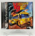 Vigilante 8 - (PS1, 1998) *CIB + Case Protector* VGC* Black Label* Tested!