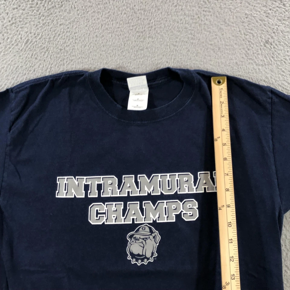 Georgetown Hoyas Shirt Mens Medium NCAA Basketball Intramural Champs Gildan Tee - Image 4 of 4
