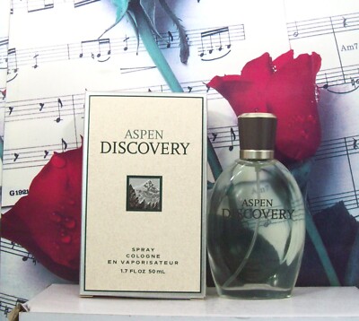 Aspen Discovery By Coty Spray Cologne 1.7 FL. OZ. NWB. Vintage.