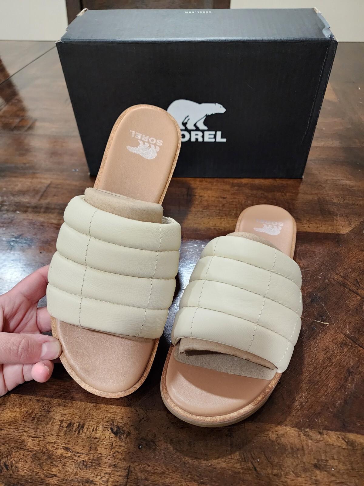 APL Sandalo donna Ella III Slide bianco miele taglia 6 5