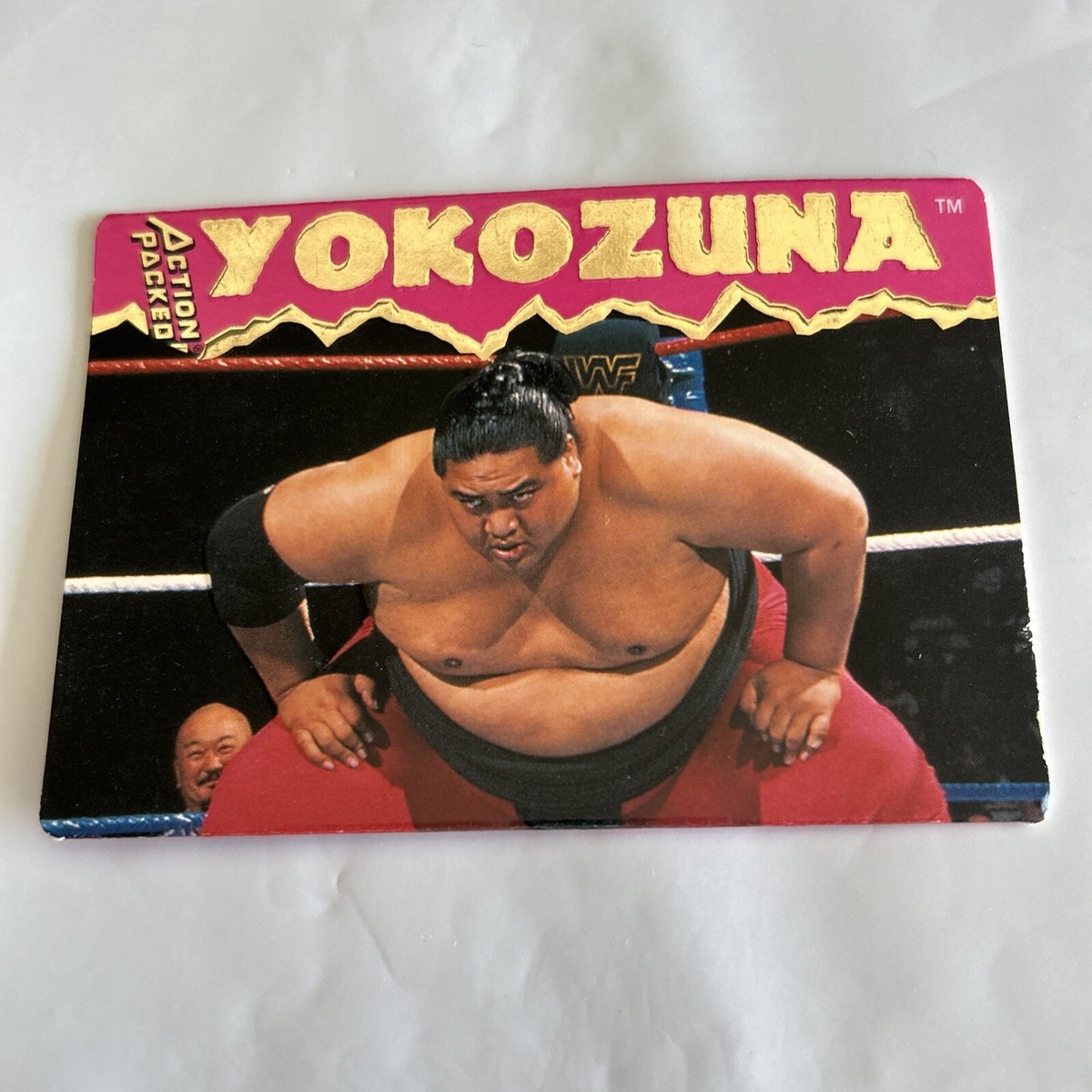 スポーツ選手 wwf Action 1995 Action Packed WWF #9 YOKOZUNA | eBay