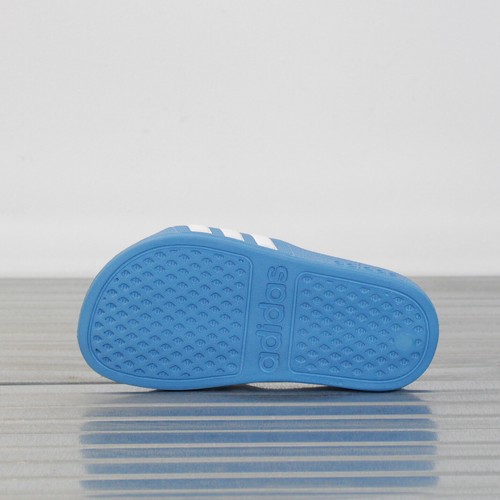 Infant adidas Adilette Aqua Unisex Sandals Slides Blue FY8071 RRP £29.99 - Picture 6 of 8