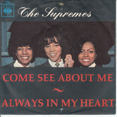 7'' THE SUPREMES  Come See About Me         VG++