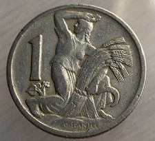 Czechoslovakia 1 Koruna 1925 (KM#4)