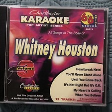 Chartbusters Karaoke Whitney Houston Vol 3