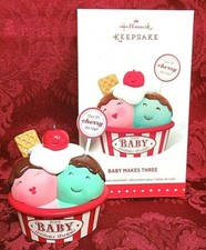 HALLMARK 2015 ORNAMENT BABY MAKES THREE
