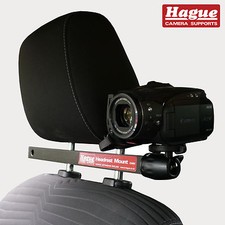 Hague Video Camera Car Headrest Mount suitable for GoPro Camcorders & more (CHM)