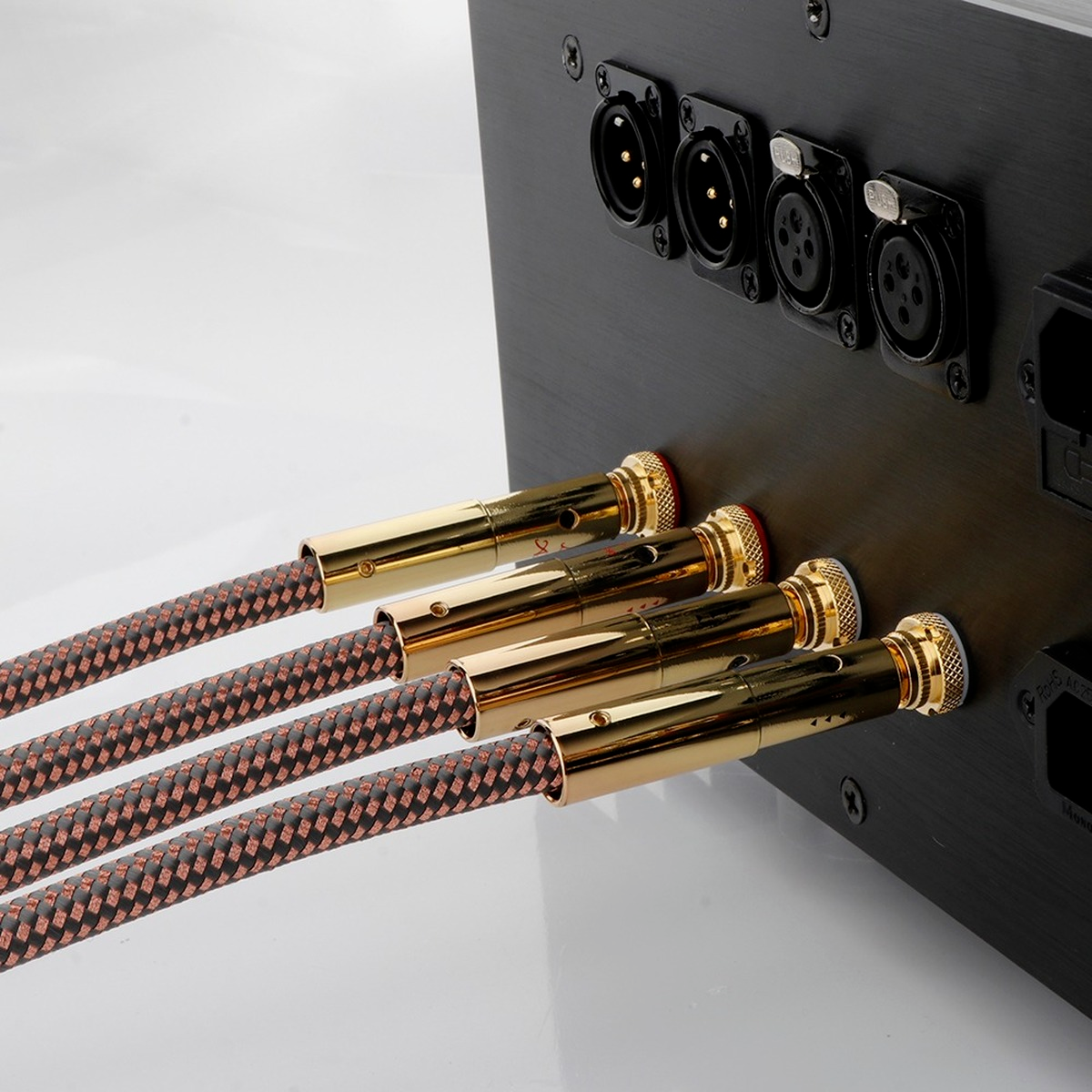 6N OCC HiFi PREMIUM Wire Pure Copper .5mtr SUPERB RCA Stereo Audio