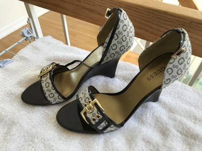 guess wedge heels