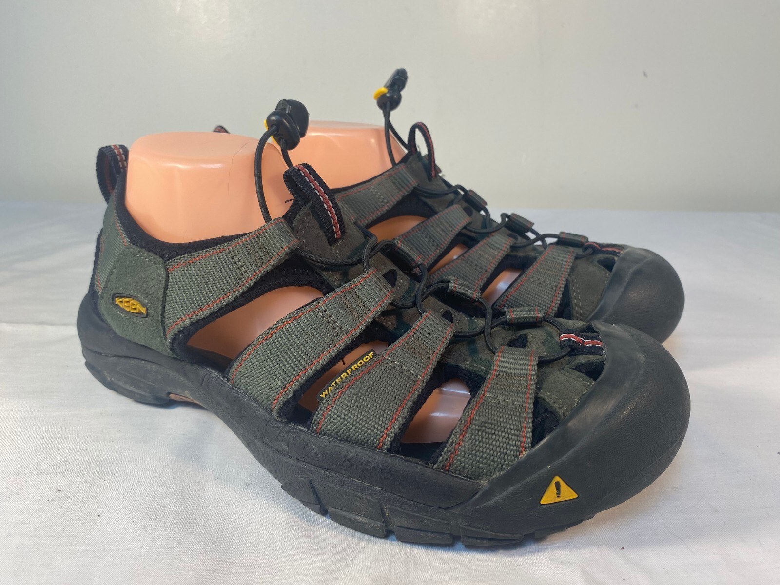 KEEN Newport H2 Sandali sportivi uomo nylon verde punta chiusa US 10