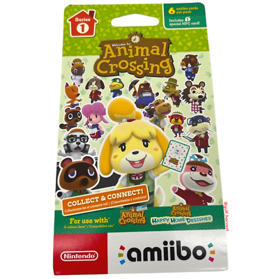 Carta Amiibo Eugene #080 - Animal Crossing Serie 1, Autentica Nintendo, Nuova