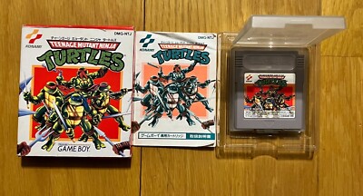 Teenage Mutant Ninja Turtles Gameboy Nintendo Konami Japan 1990 DMG-NTJ