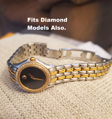 Movado Folio Two Tone Women display picture 1