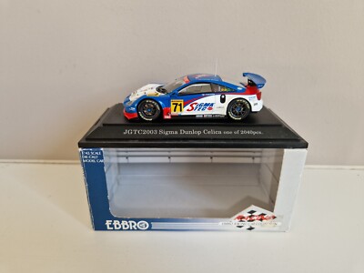 Ebbro 1/43 SigmaTec Toyota Celica Kurosawa/Sawa - #71 JGTC 2003 - 43549