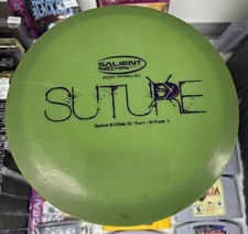Suture By Salient Disc Golf Discs Rare Lightly Used Green 172g Rare
